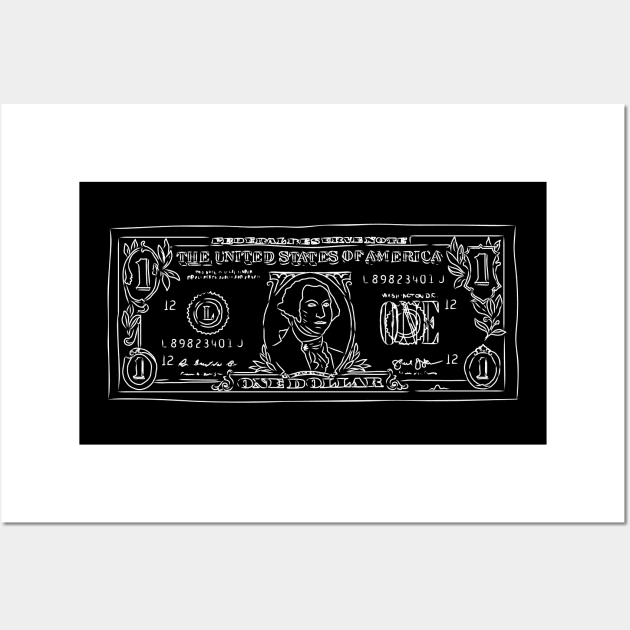 one dollar Wall Art by norteco